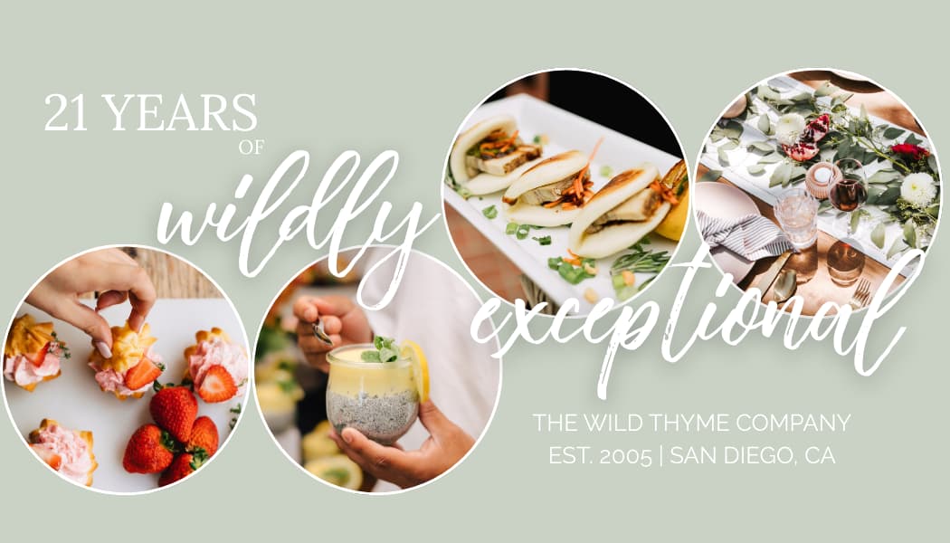 The Wild Thyme Company Catering & Events - catering in San Diego